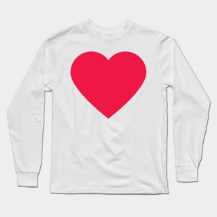 Red Heart Long Sleeve T-Shirt